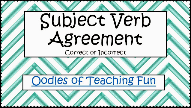 Subject-Verb Agreement Practice