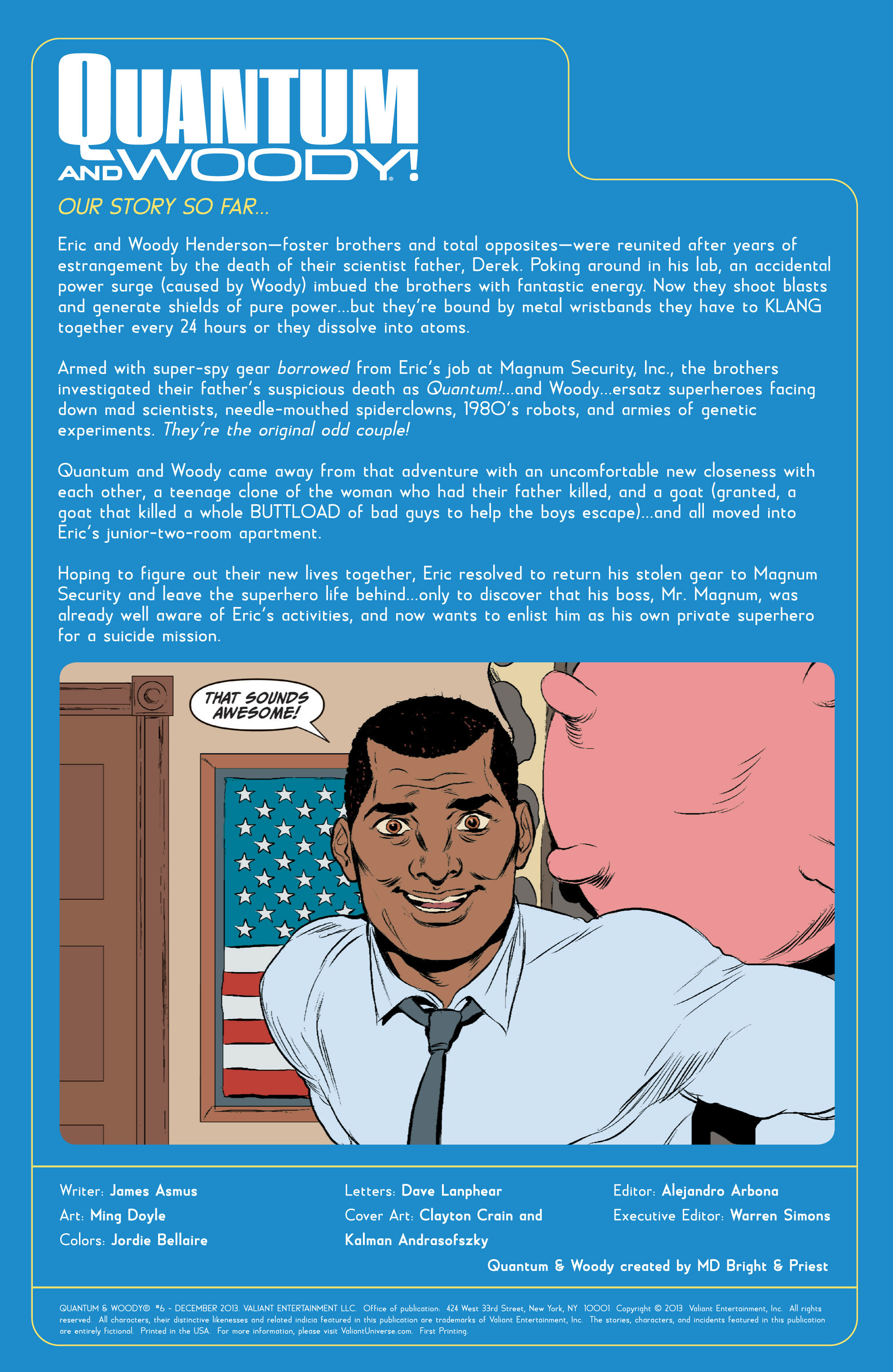 Quantum and Woody (2013) issue 6 - Page 2