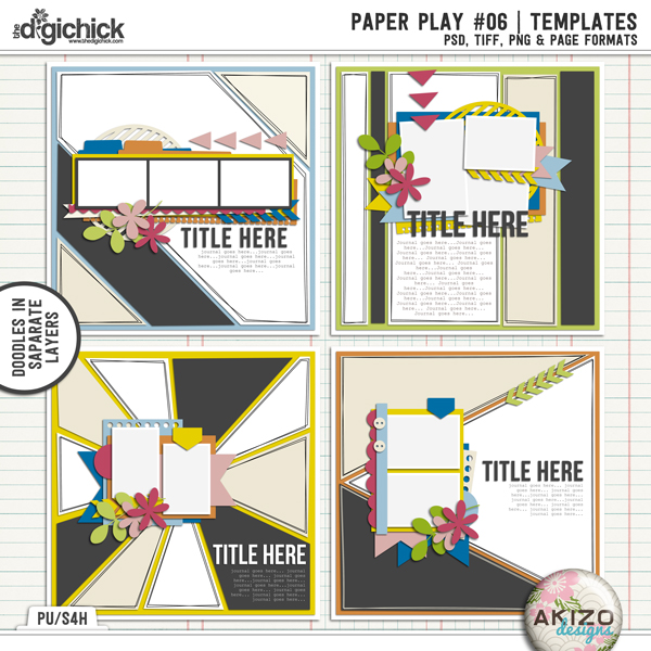 Paper Play 06 by Akizo Designs