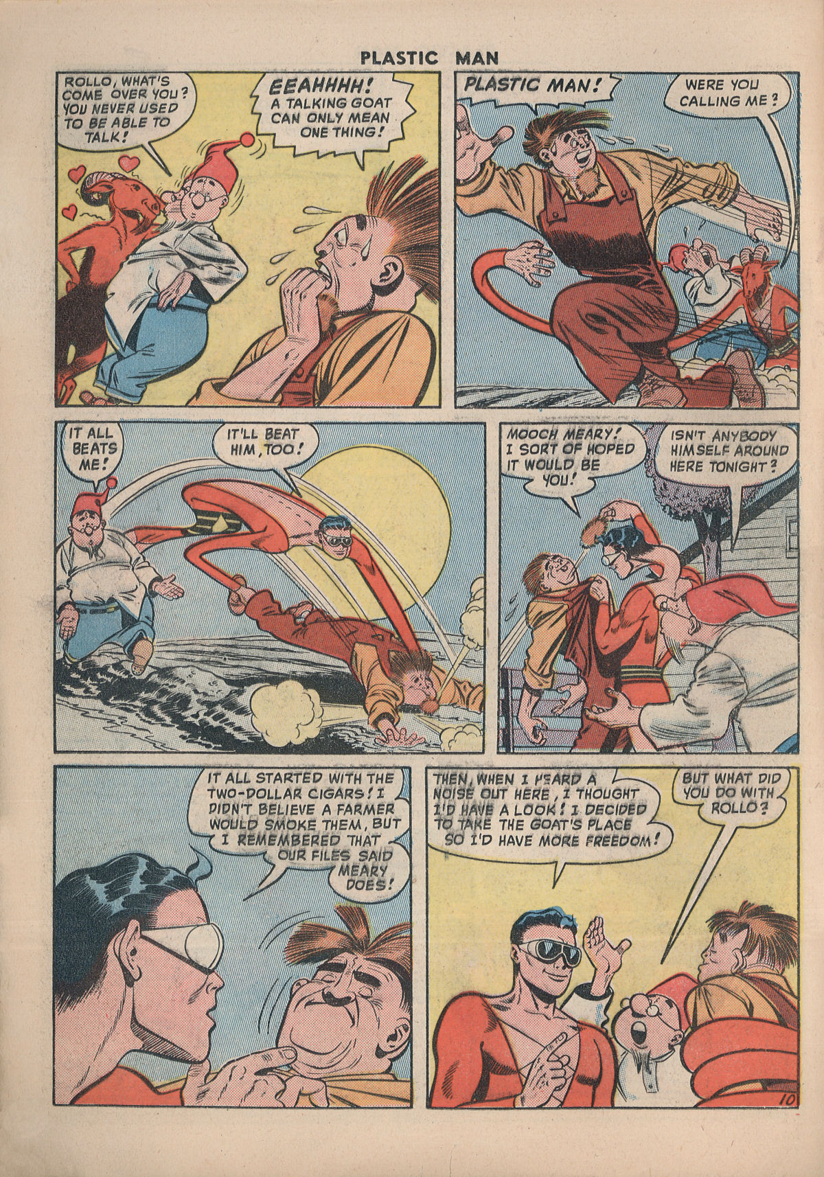 Read online Plastic Man (1943) comic -  Issue #18 - 13