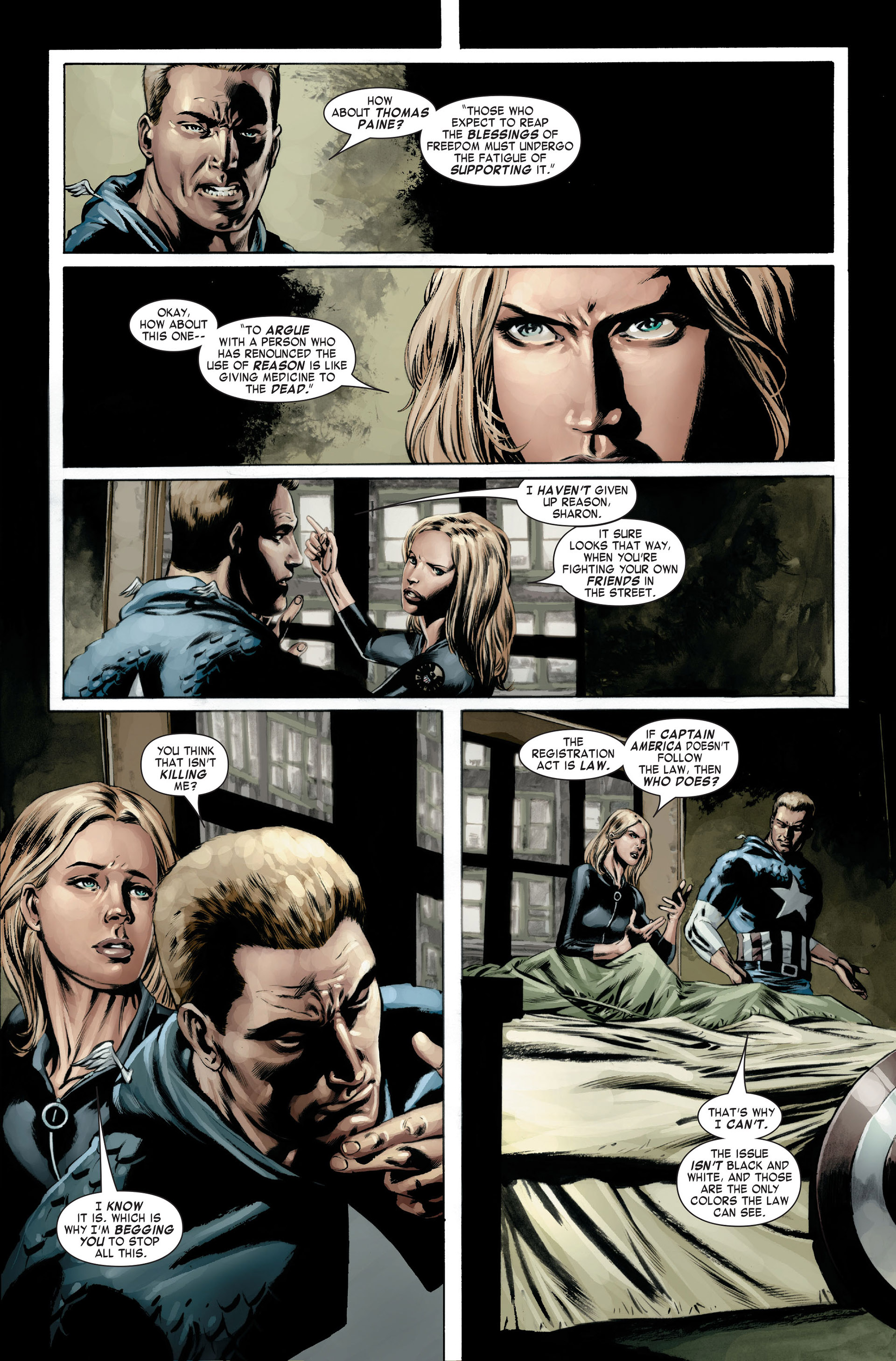 Captain America (2005) Issue #22 #22 - English 16