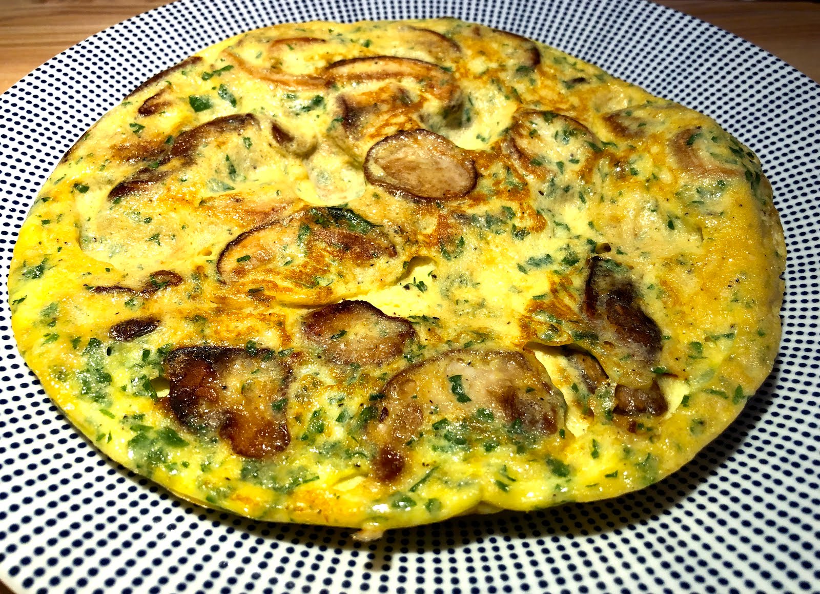 Ti Saluto Ticino Frittata mit Steinpilzen Frittata ai funghi porcini