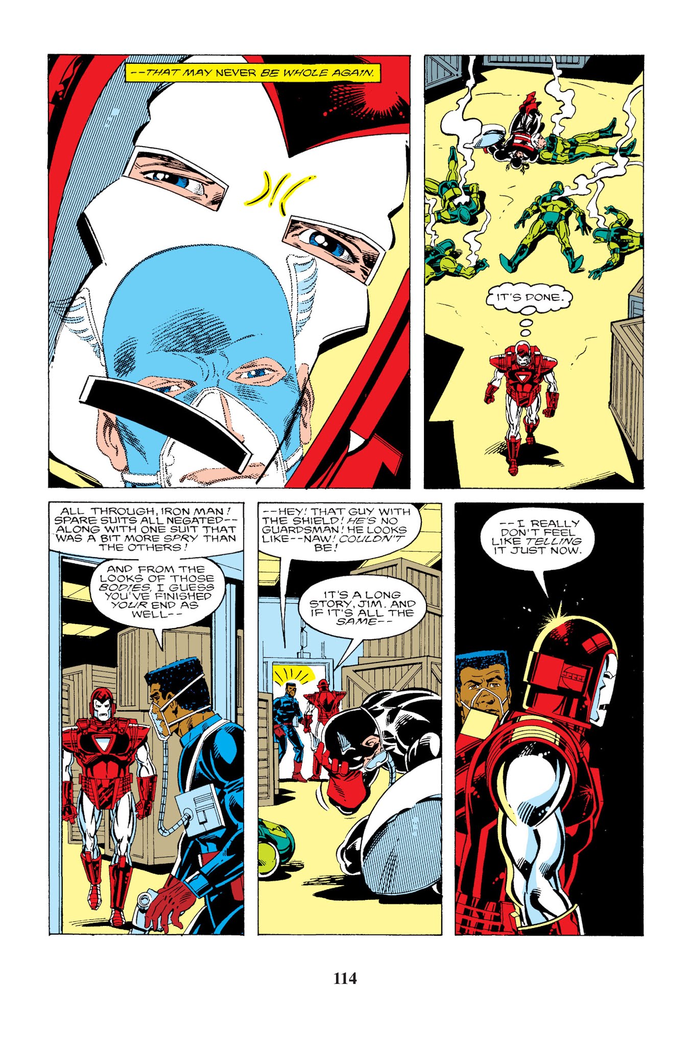 Read online Iron Man Epic Collection comic -  Issue # Stark Wars (Part 4) - 46