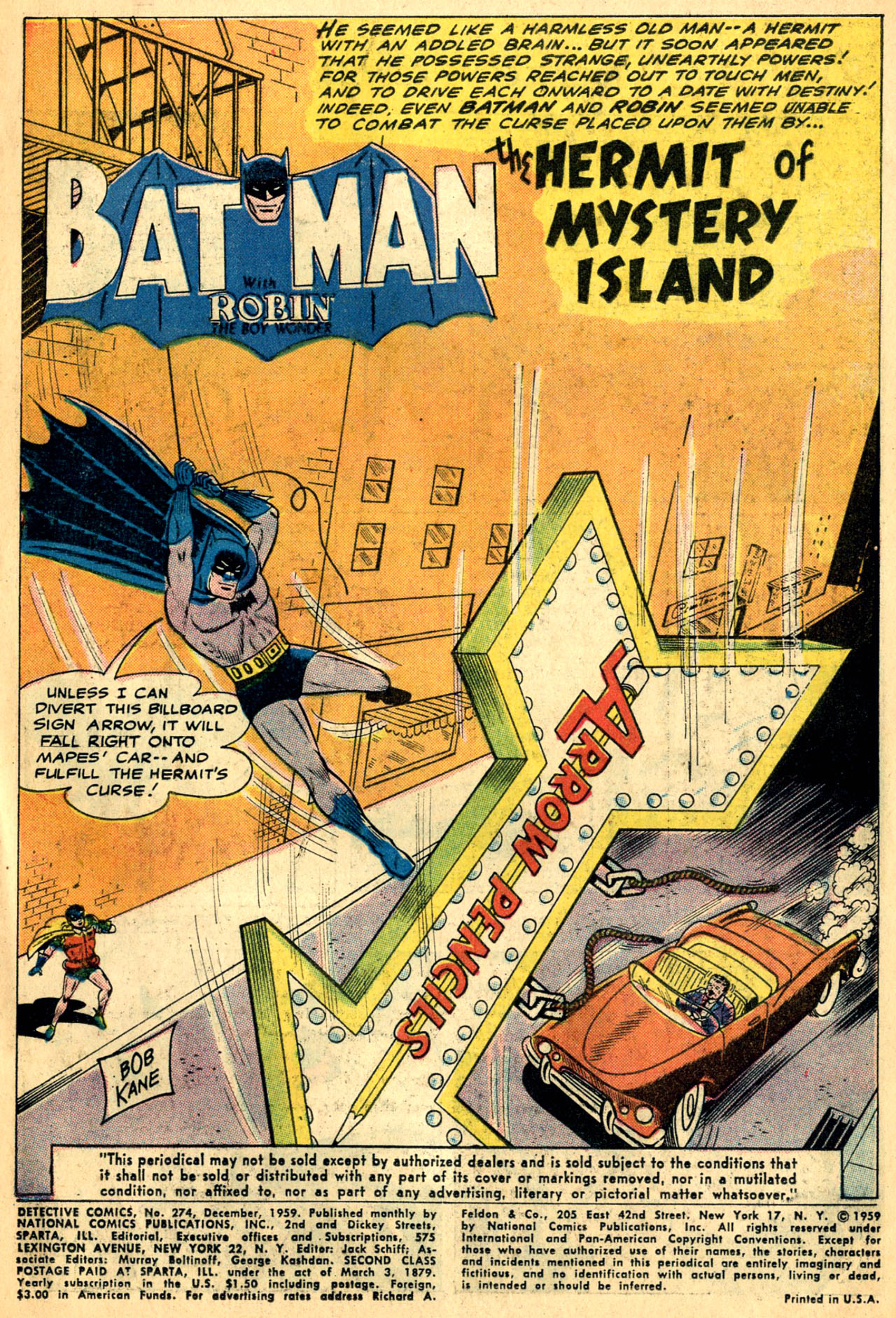 Detective Comics (1937) issue 274 - Page 3