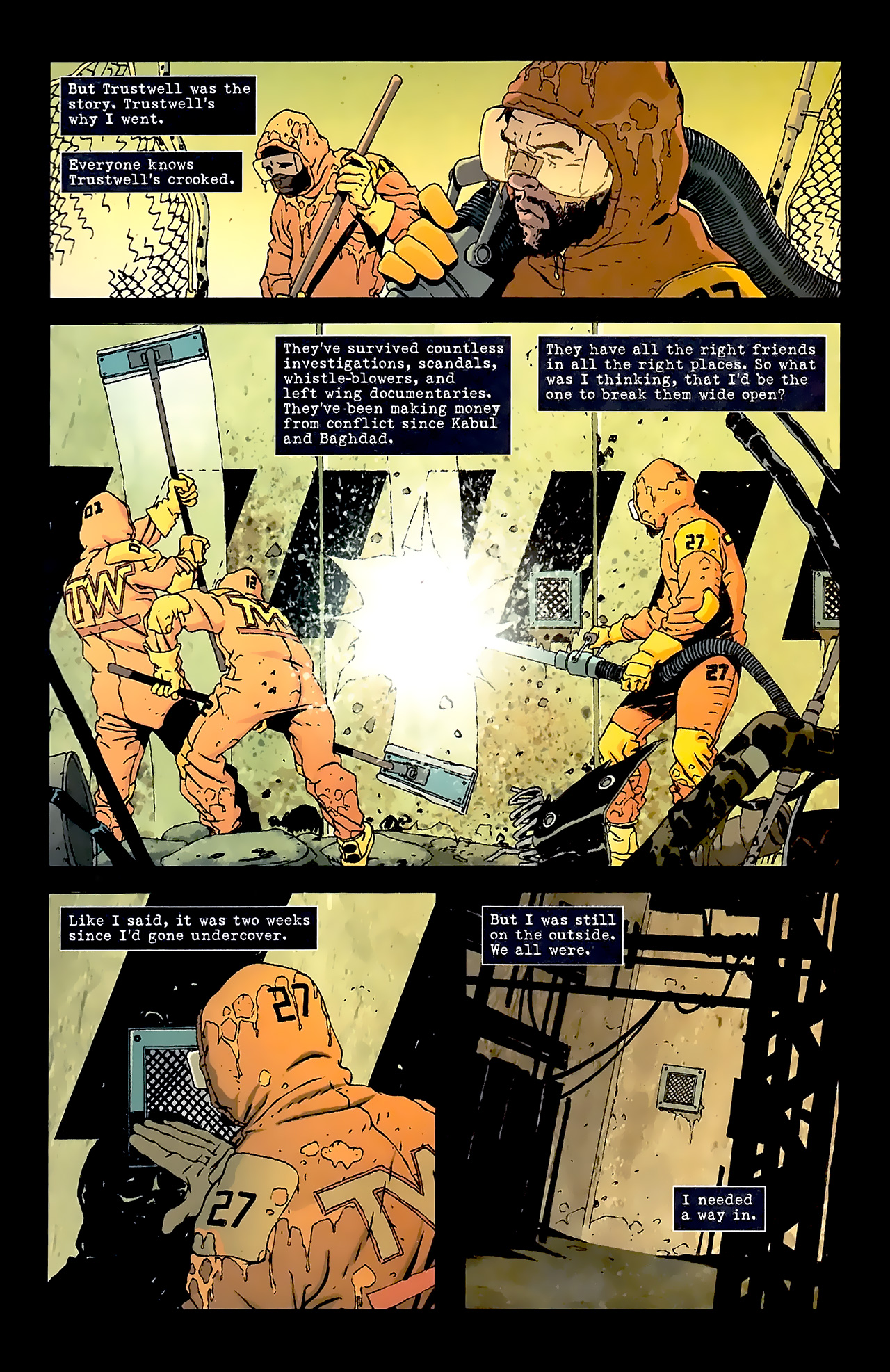 Read online DMZ (2006) comic -  Issue #13 - 9