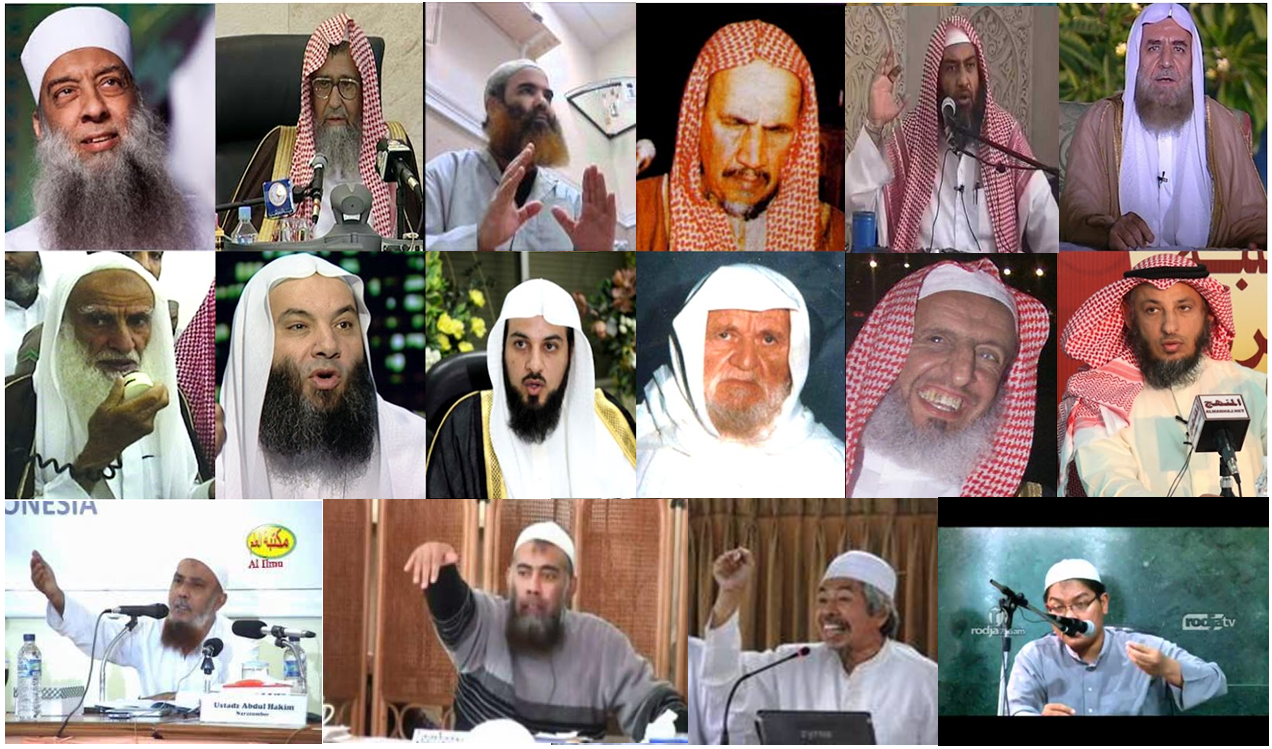Daftar Nama Ulama Wahabi diseluruh Dunia termasuk