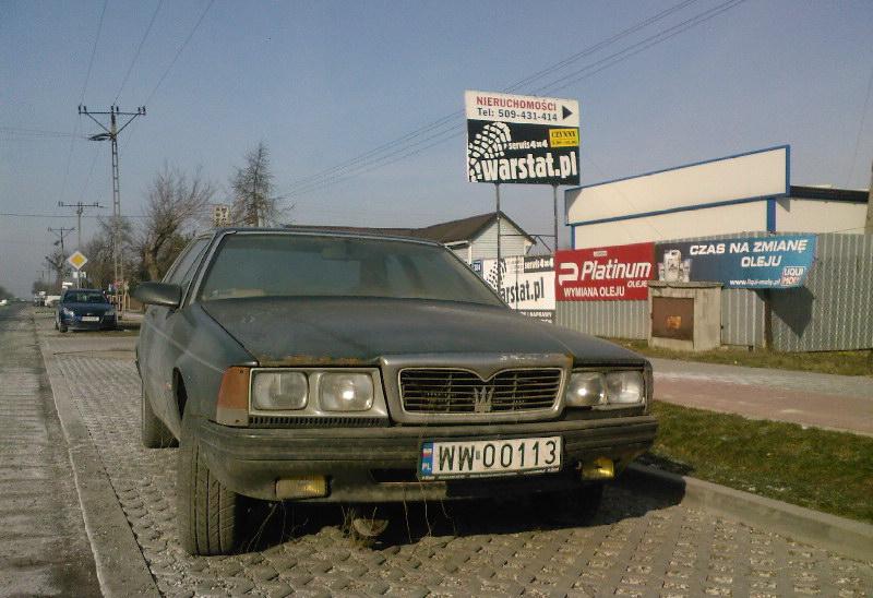 Ale bym nim jeździł... Ale bym nim jeździł Maserati 228