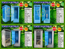Sewa toilet portable, wc portable,portable toilet fiberglass, toilet biotech, toilet rakit