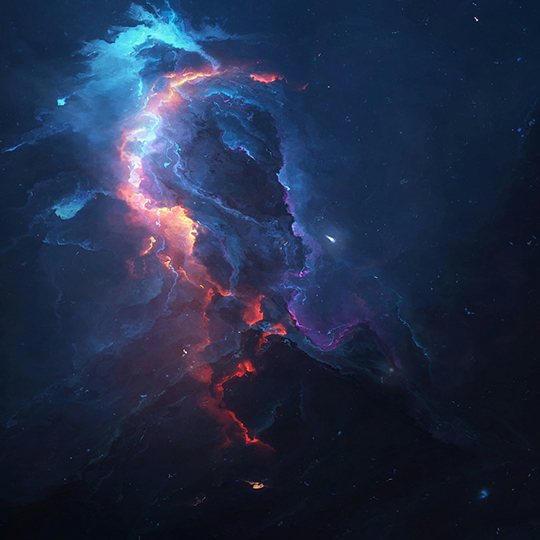 Atlantis Nebula Wallpaper Engine