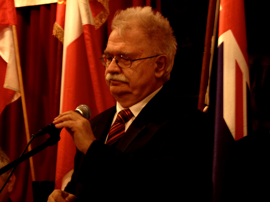 Prof. Jerzy Robert Nowak w Klubie Polskim Ashfield