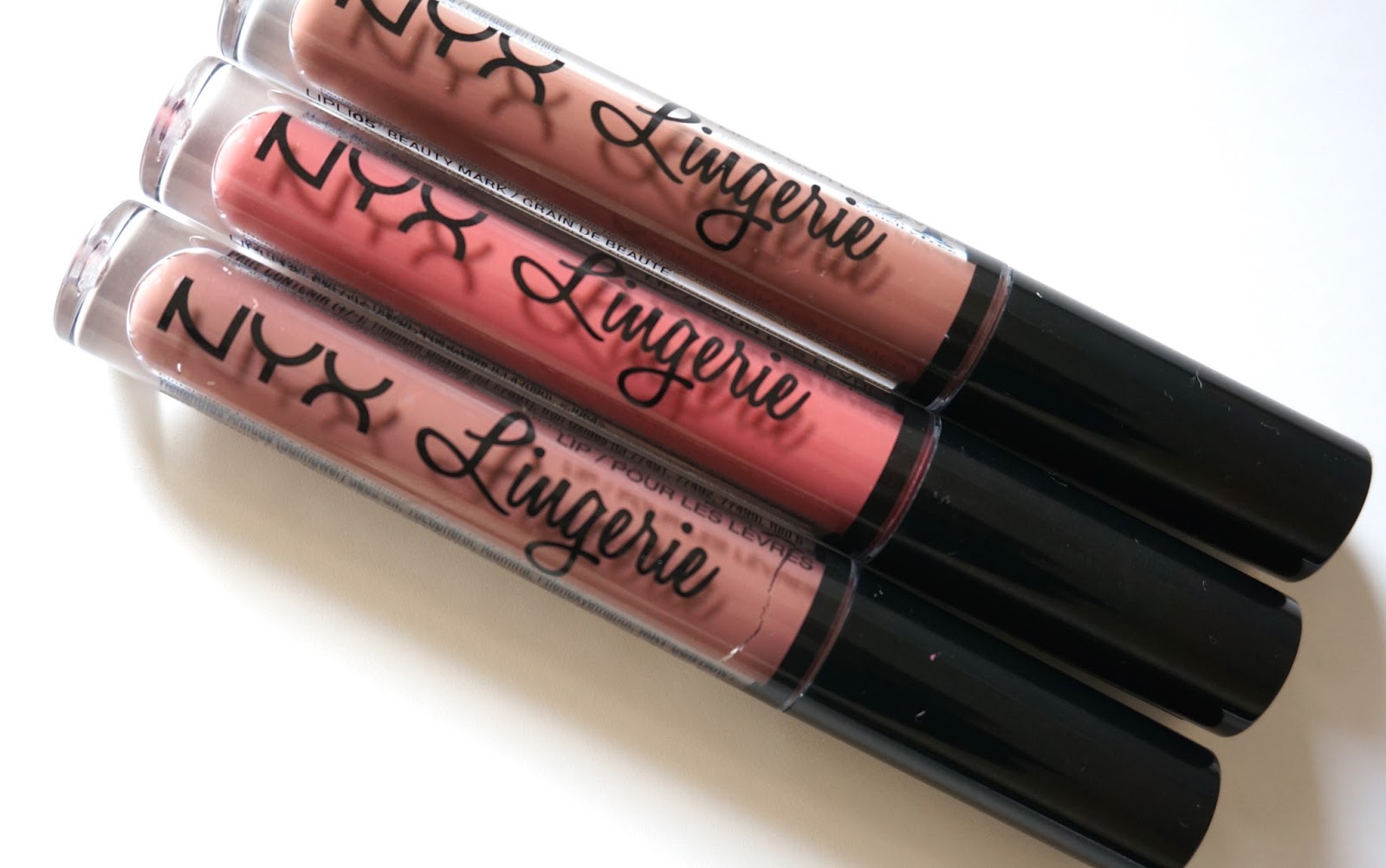 nyx lipstick swatches