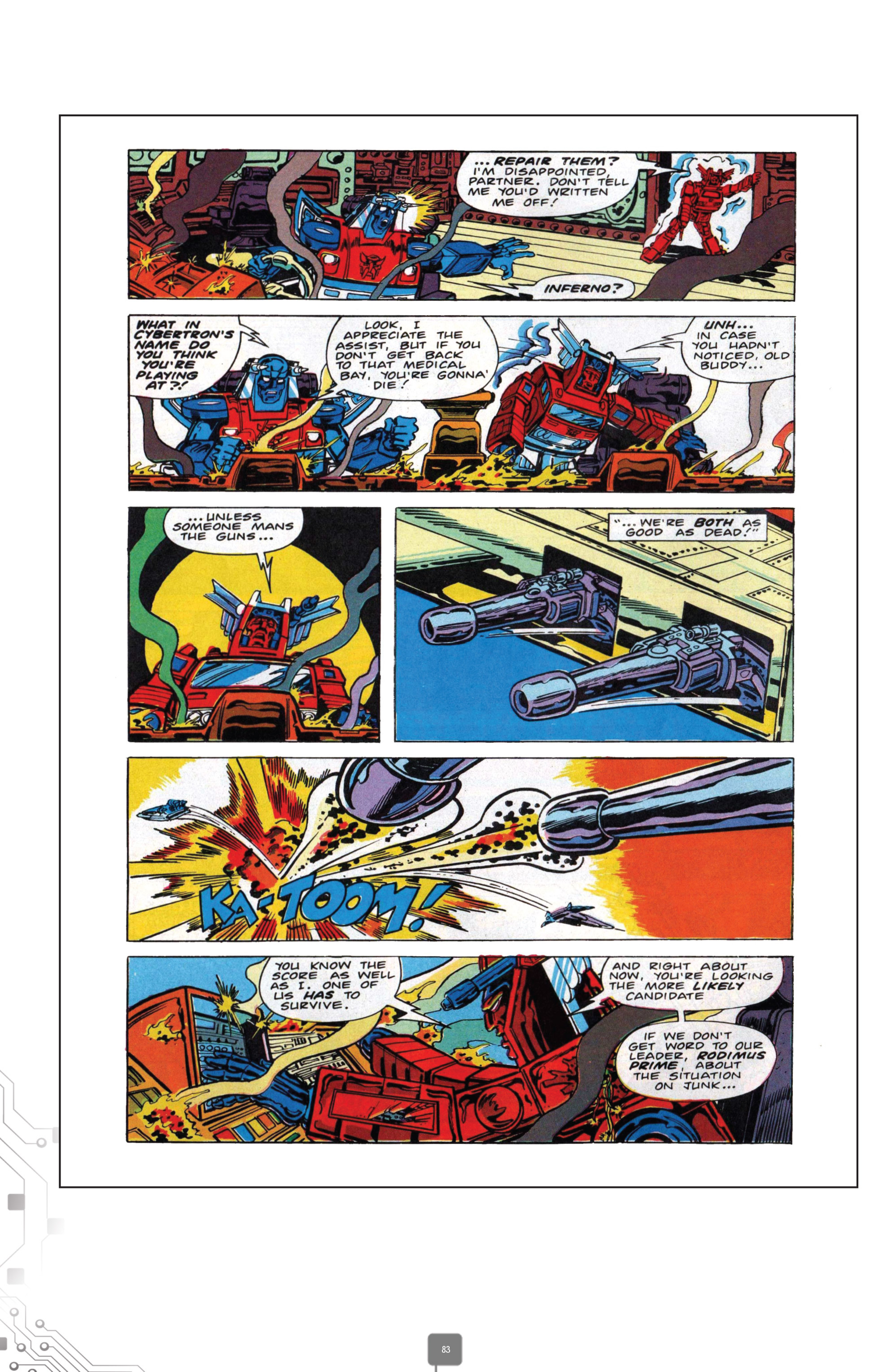 Read online The Transformers Classics UK comic -  Issue # TPB 5 - 84