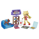 My Little Pony Equestria Girls Minis Sleepover Slumber Party Game Set Applejack Figure