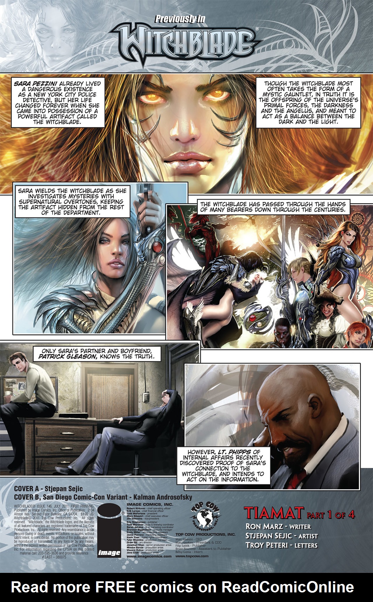 Read online Witchblade (1995) comic -  Issue #146 - 2