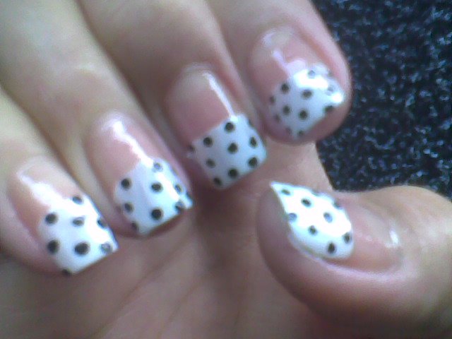 6. Abstract Lines and Dots Nail Design - wide 7