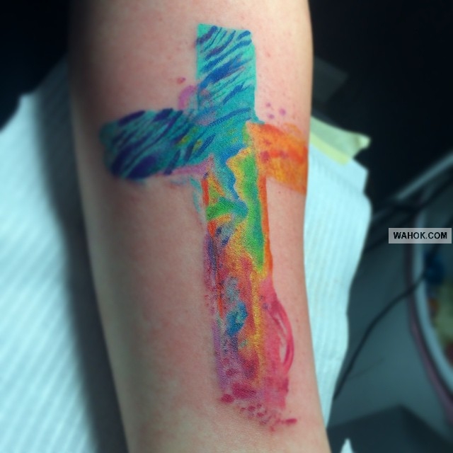 Gambar Tato Tema Pelangi Jenis Water Color, Geometris, Old Shool Terbaik tato 3D keren di punggung, gambar tato di dada, tato keren di kaki, macam macam tato terbaik di dunia, gambar tato tribal