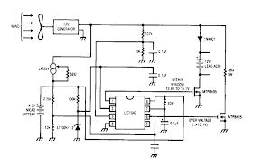 Simple Wind battery Charger Circuit Diagram | Electronic Circuit