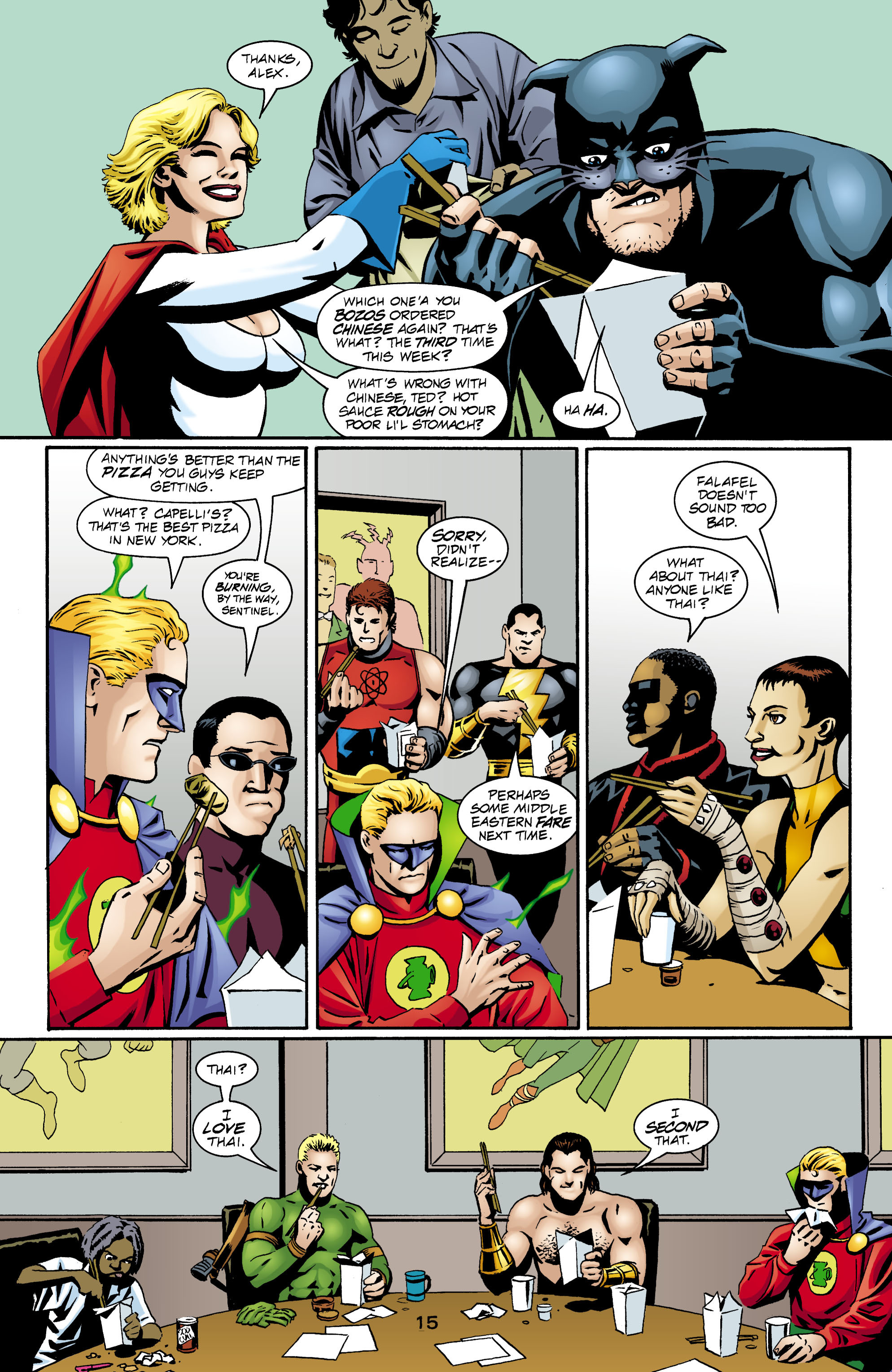 Read online JSA (1999) comic -  Issue #32 - 15