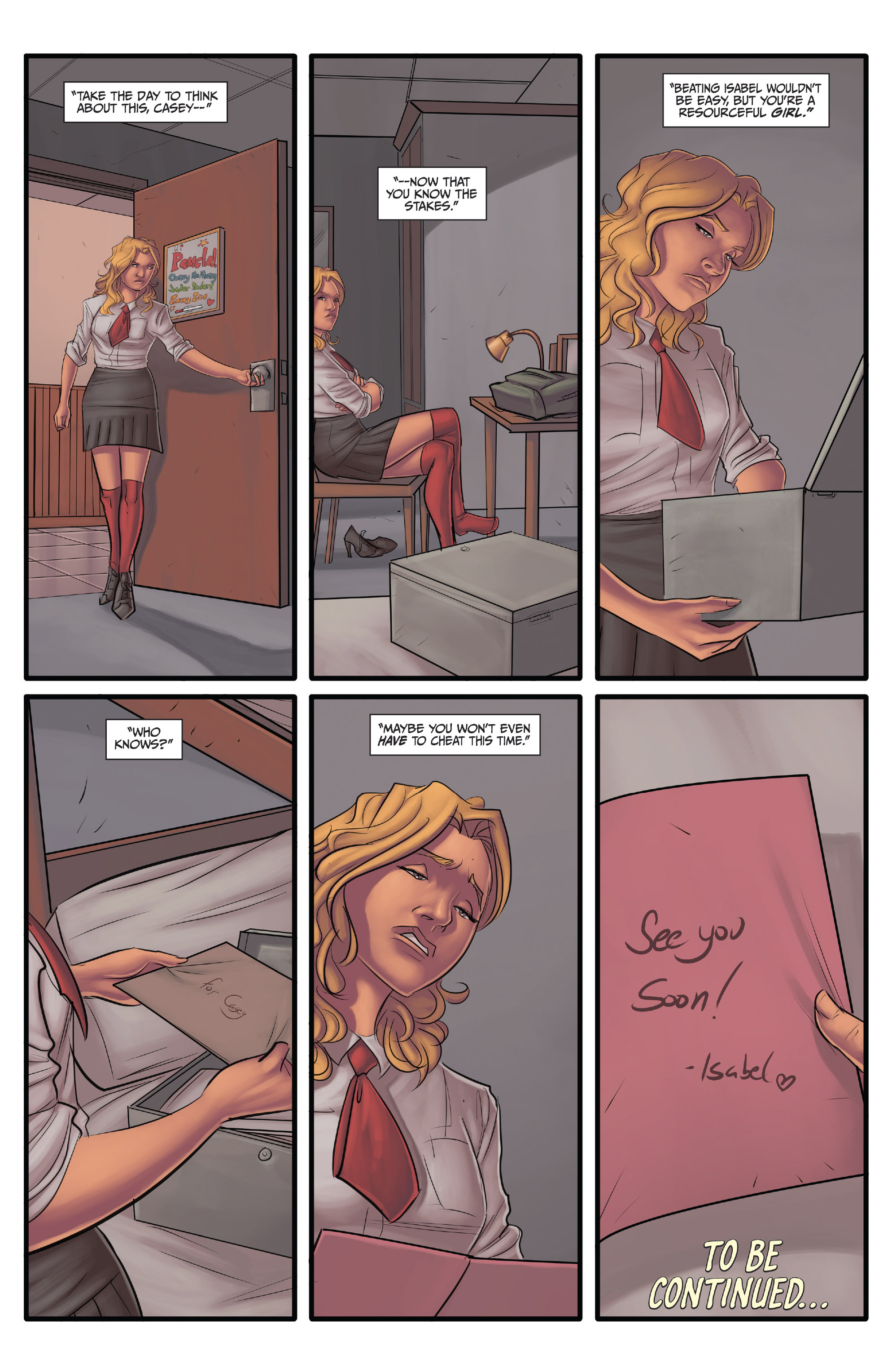 Read online Morning Glories comic -  Issue #39 - 28