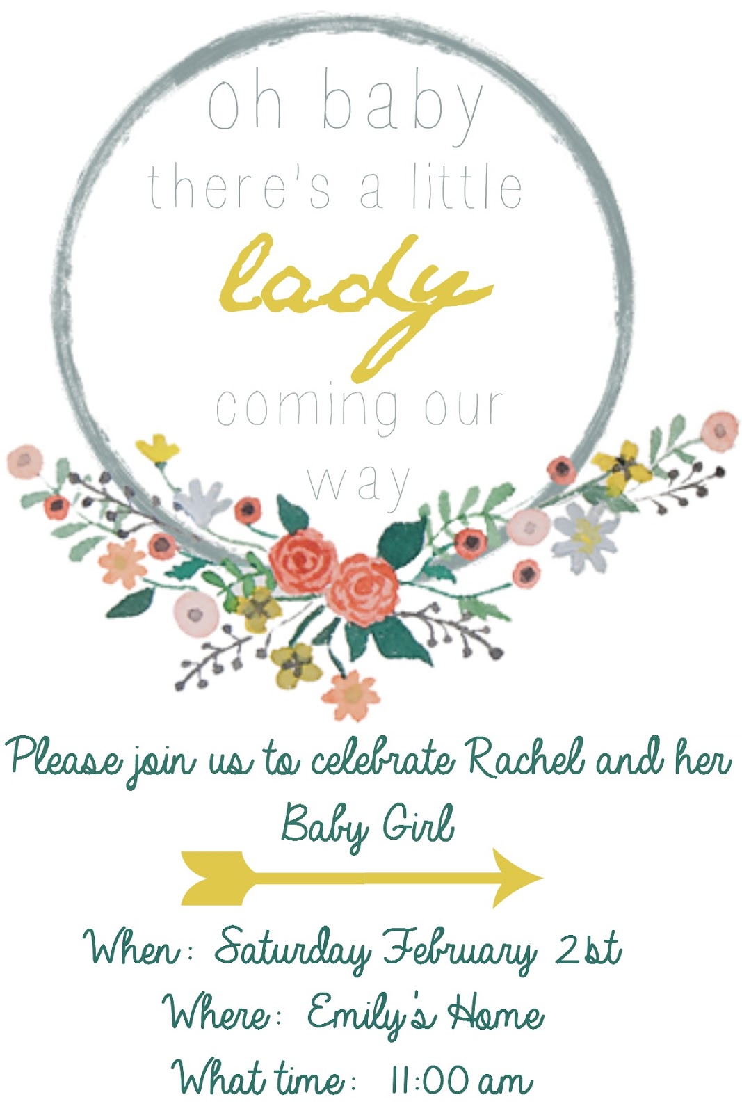 free baby shower invitation clip art - photo #6