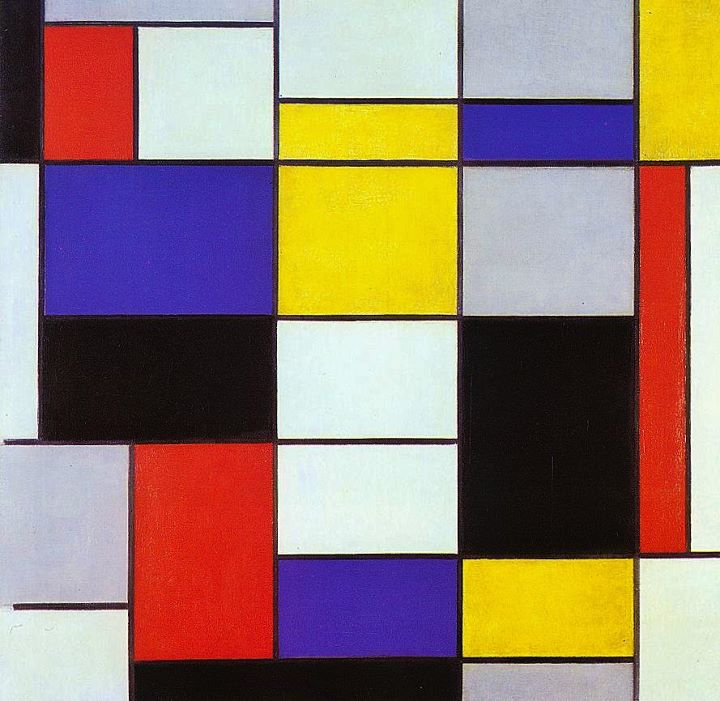 Piet Mondrian 1872-1944 | Il Neo-plasticismo, 1920