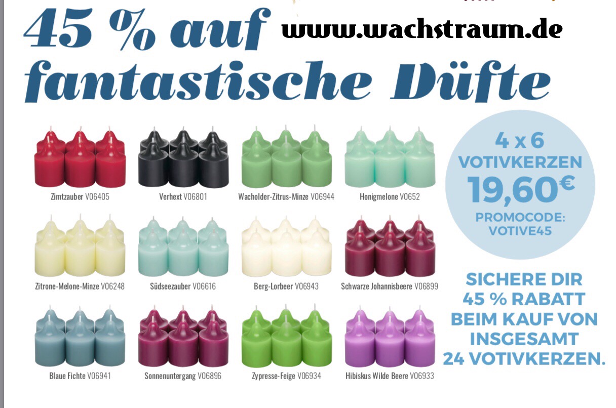 wachstraum.de PartyLite® Online Shop Partylite.de Angebote April
