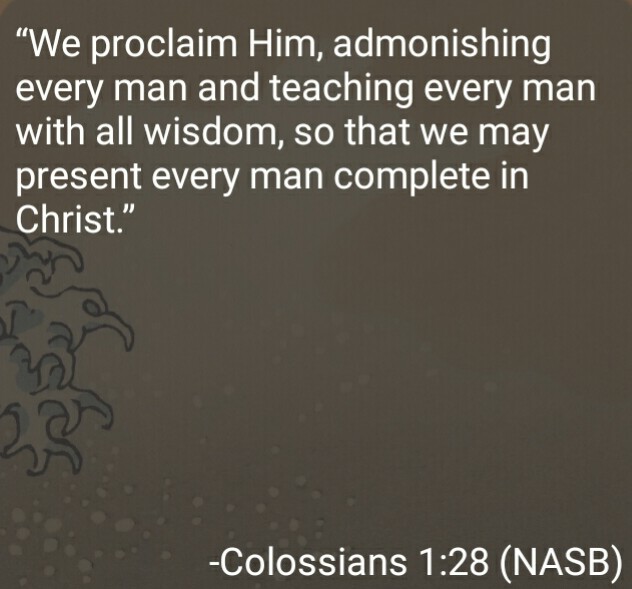 S.O.A.P. Daily Colossians 128