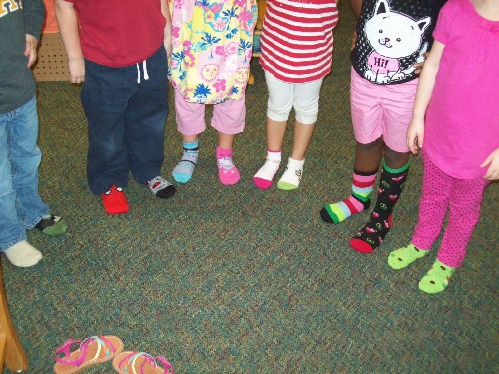Mrs. Long's Class Silly Sock Day!