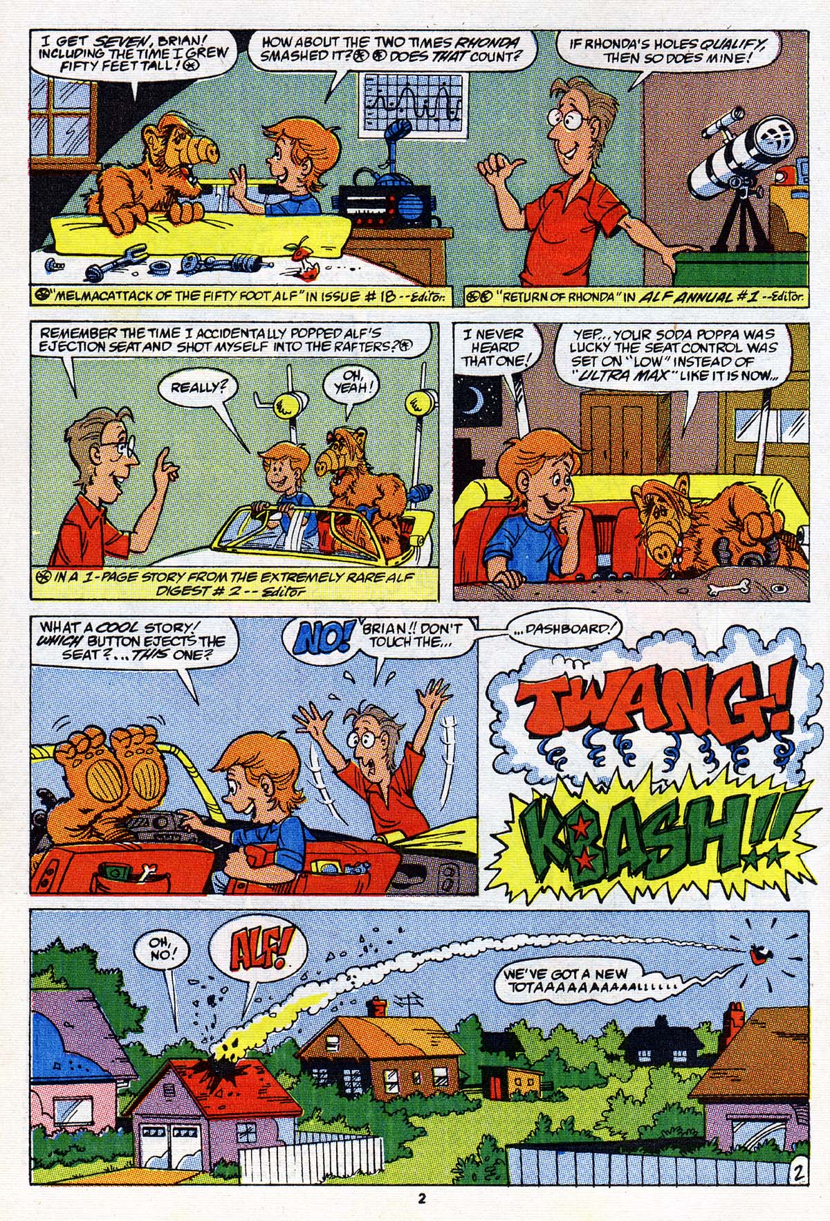 Read online ALF comic -  Issue #27 - 3