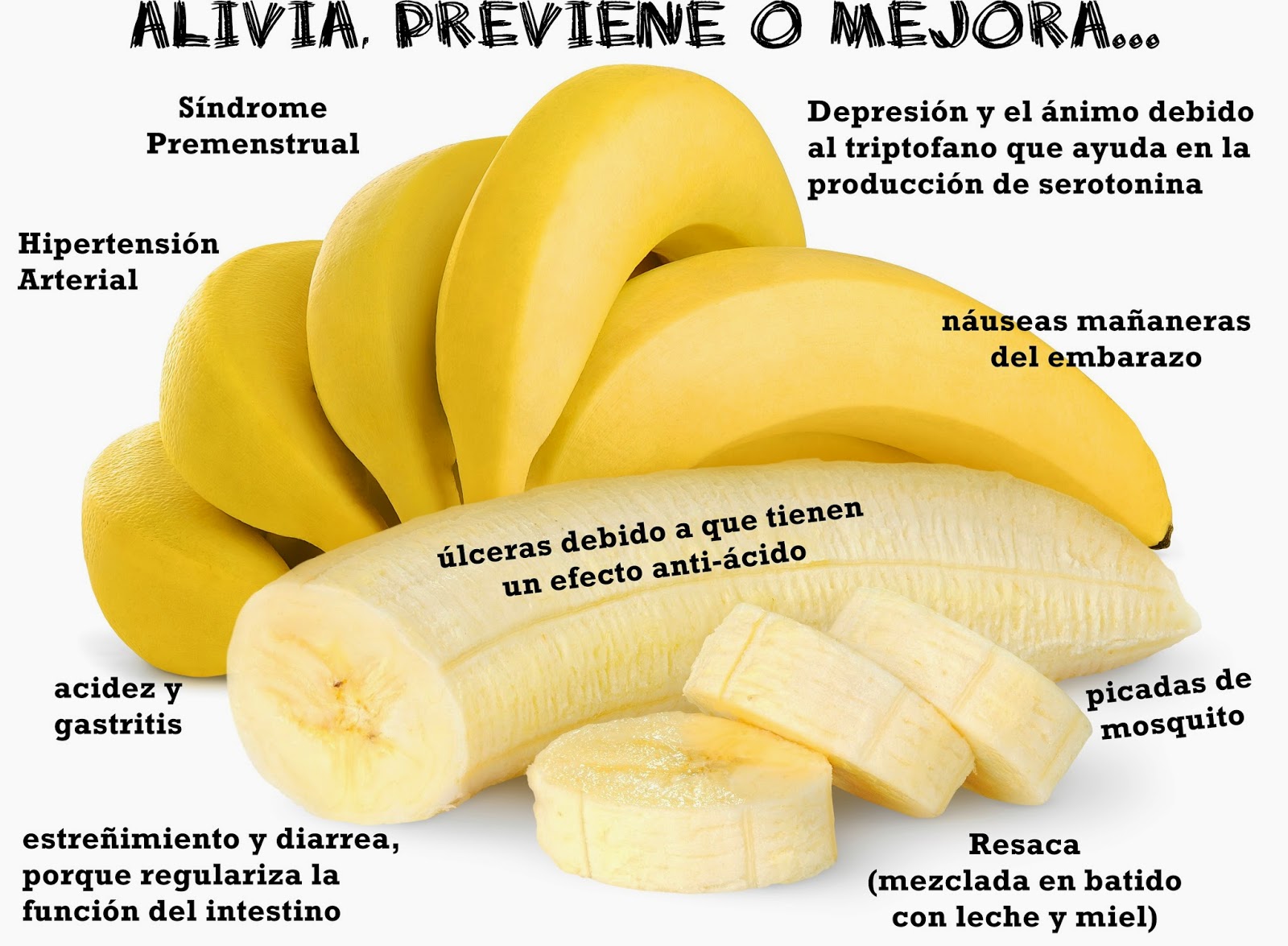 Sabiduría Mylenaria Beneficios del Banano