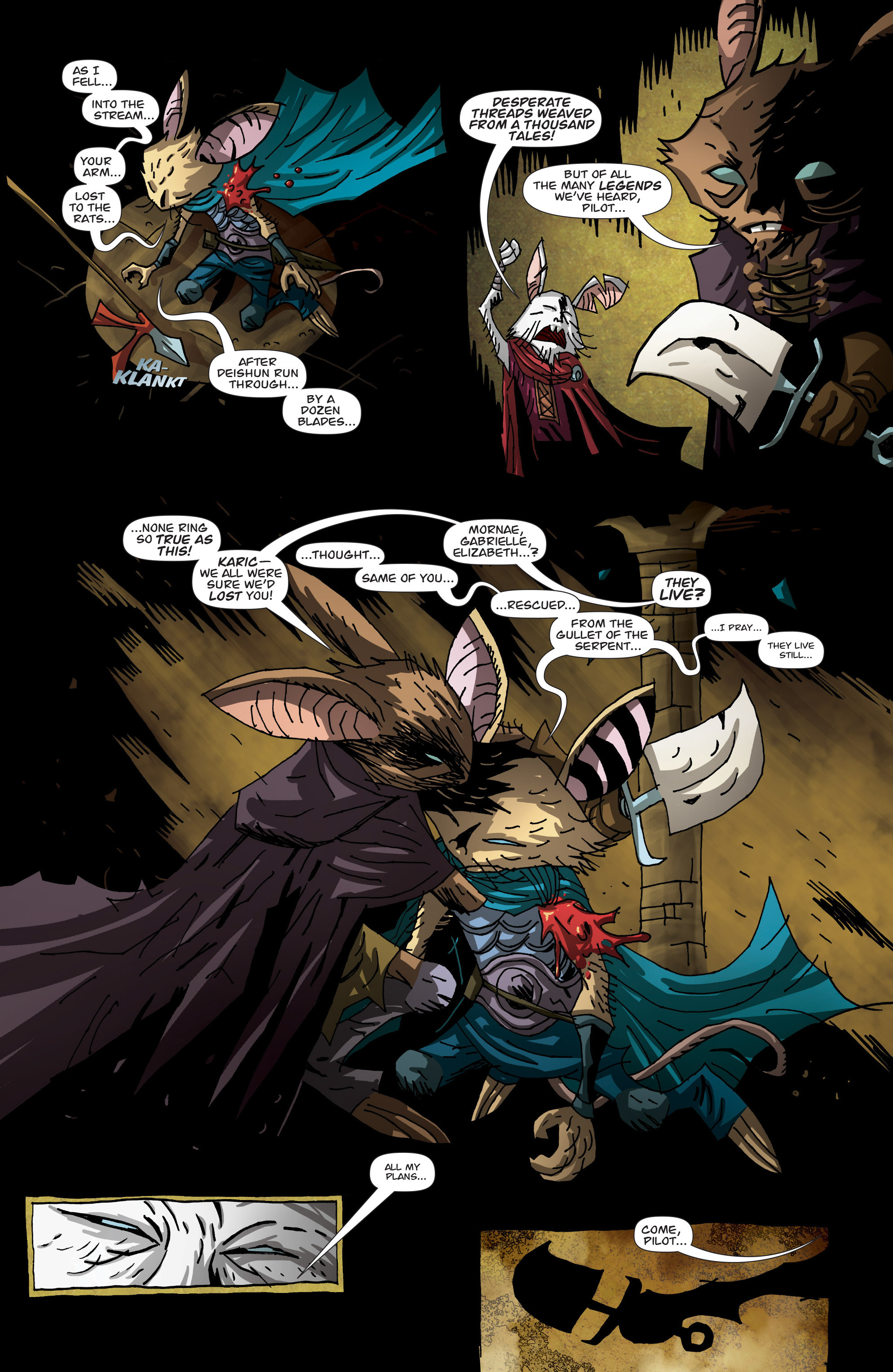 Read online The Mice Templar Volume 5: Night's End comic -  Issue #3 - 5