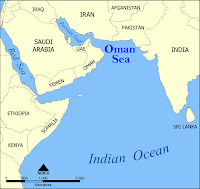 Iran's navy warns off US warship in Sea of Oman