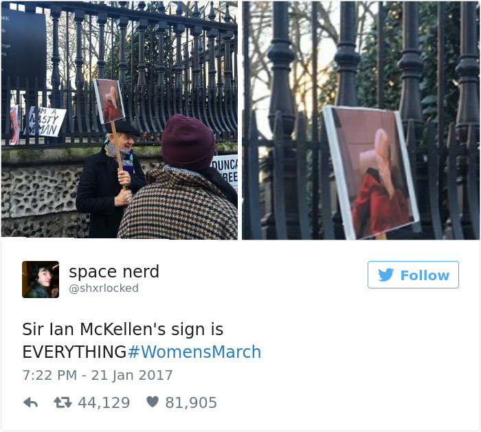 20 of the Most Powerful Protest Signs From Women’s Marches Around the World