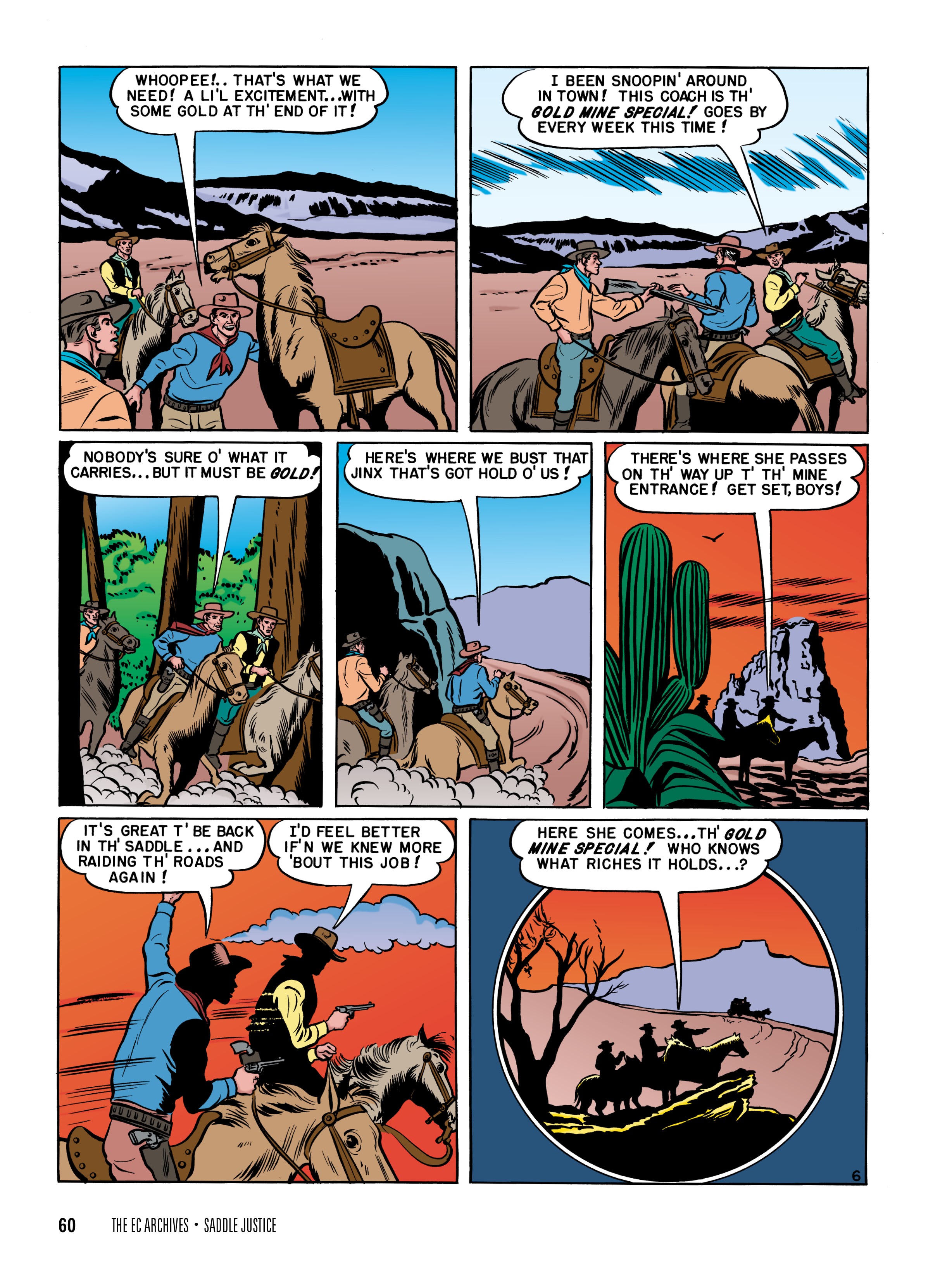 Read online The EC Archives: Saddle Justice comic -  Issue # TPB (Part 1) - 62