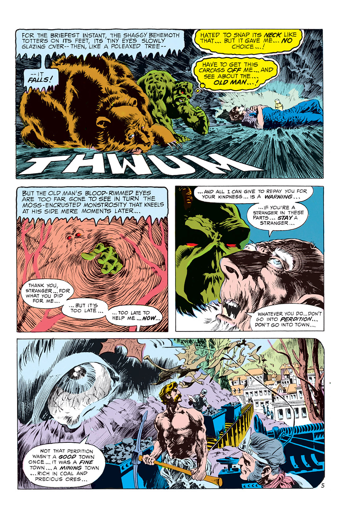 Read online Swamp Thing (1972) comic -  Issue #8 - 6