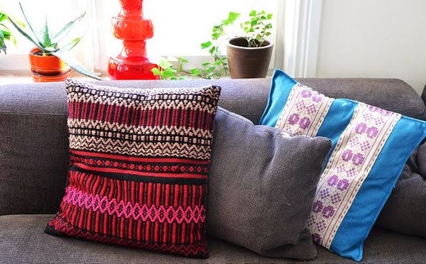 Wool cushions to decorate your home
