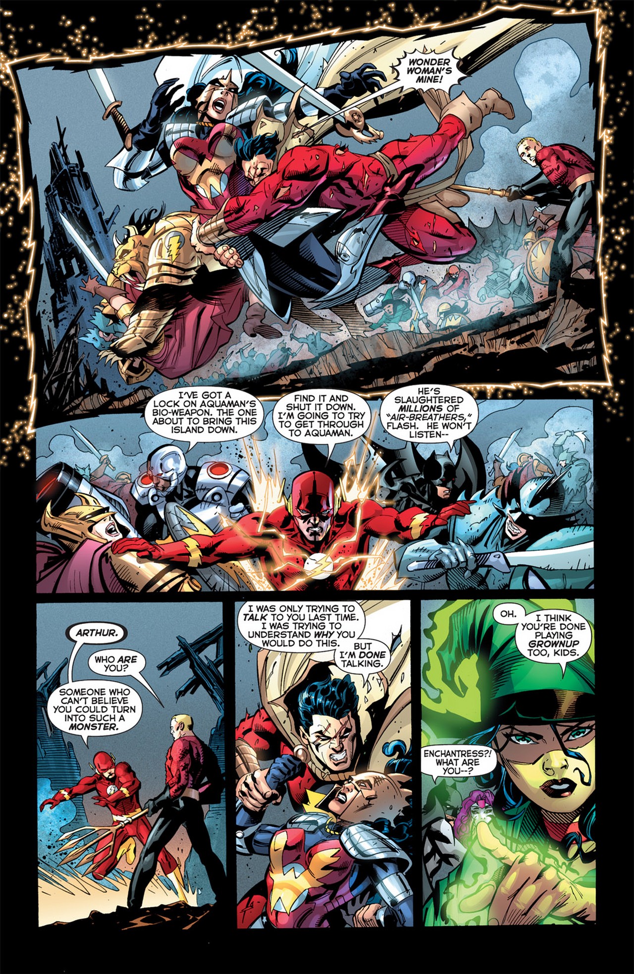 Read online Flashpoint comic -  Issue #4 - 21