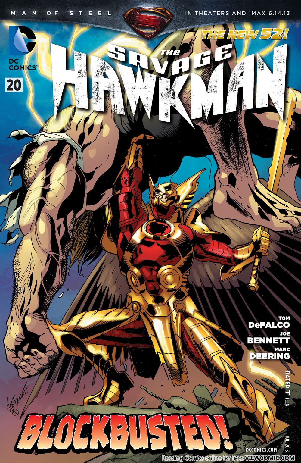 The Savage Hawkman (DC Comics) - Issue #21 | OceComic