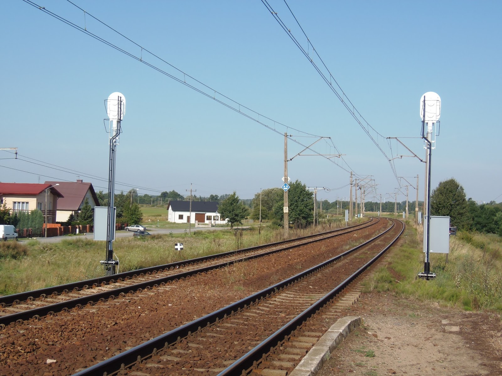 Kolej w Sieradzu Przystanek Sieradz Męka