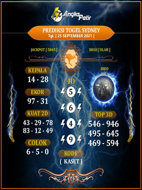 Syair Toto Sydney 25 September 2021 Royal Syair Syair Toto Sydney 25 September 2021 Royal Syair