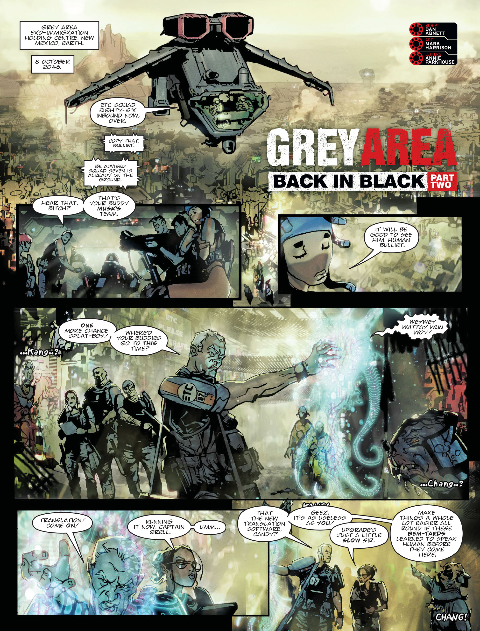Read online 2000 AD comic -  Issue #2036 - 21