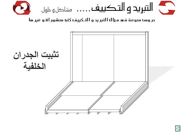 طريقة تركيب غرفة تبريد من نوع modulable طريقة تركيب غرفة تبريد من نوع modulable