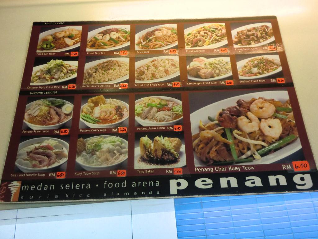 From Japan RASA Food Arena Suria KLCC