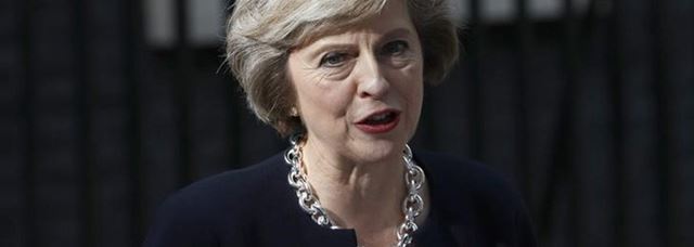 A primeira-ministra britânica, Theresa May