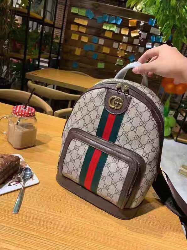 Shop GUCCI Ophidia Gg Small Backpack (547965 9U8BT 8994) by RUHIKA | BUYMA