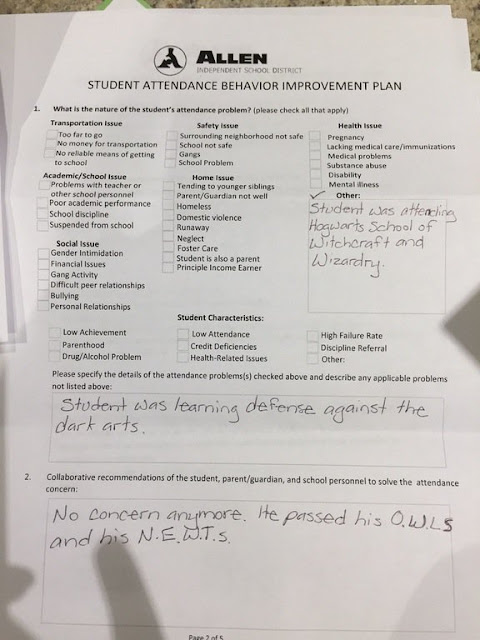 3 Hari Tak Masuk Sekolah, Sang Ibu Berikan Alasan Anaknya Belajar Di Hogwarts!