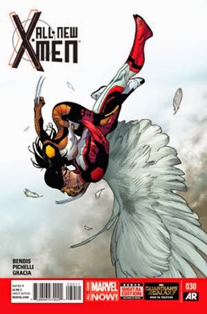 All-New X-Men Cover 30 Brian Michael Bendis Sara Pichelli Marte Gracia Angel and X-23