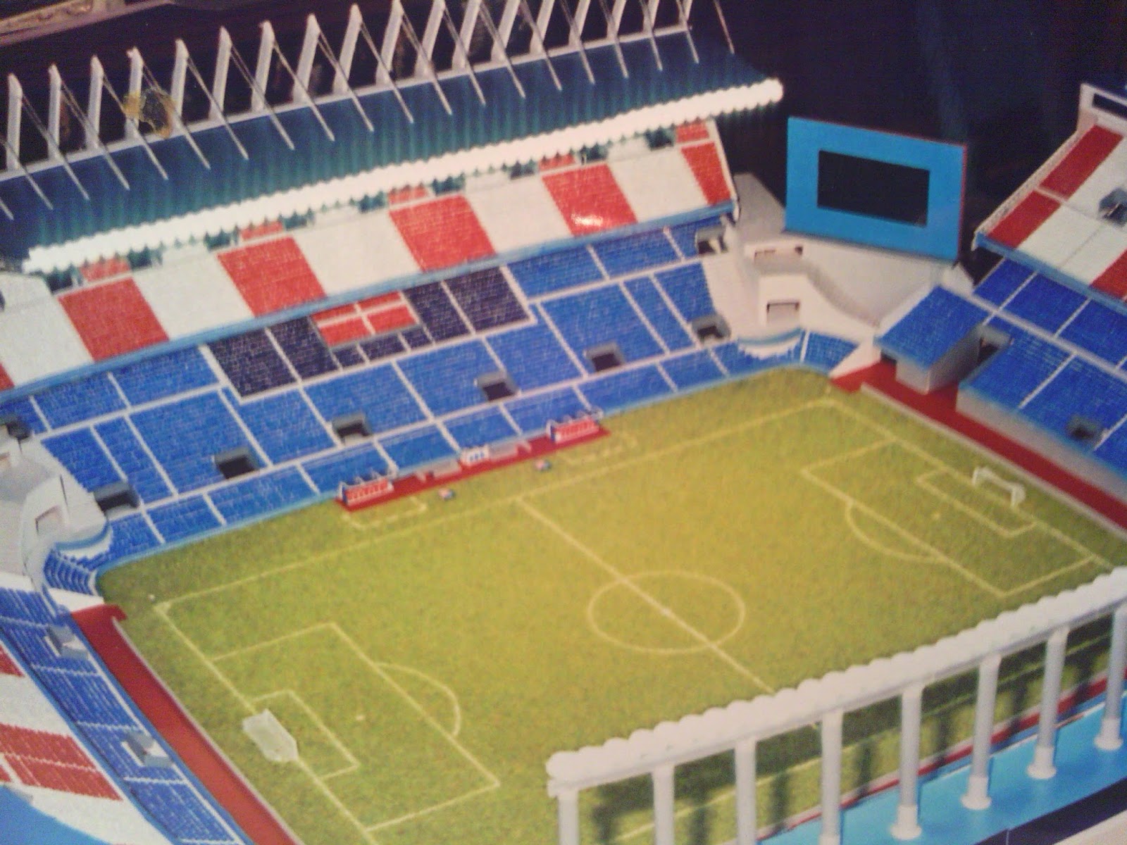 Maquetas: Estadio Vicente Calderón.