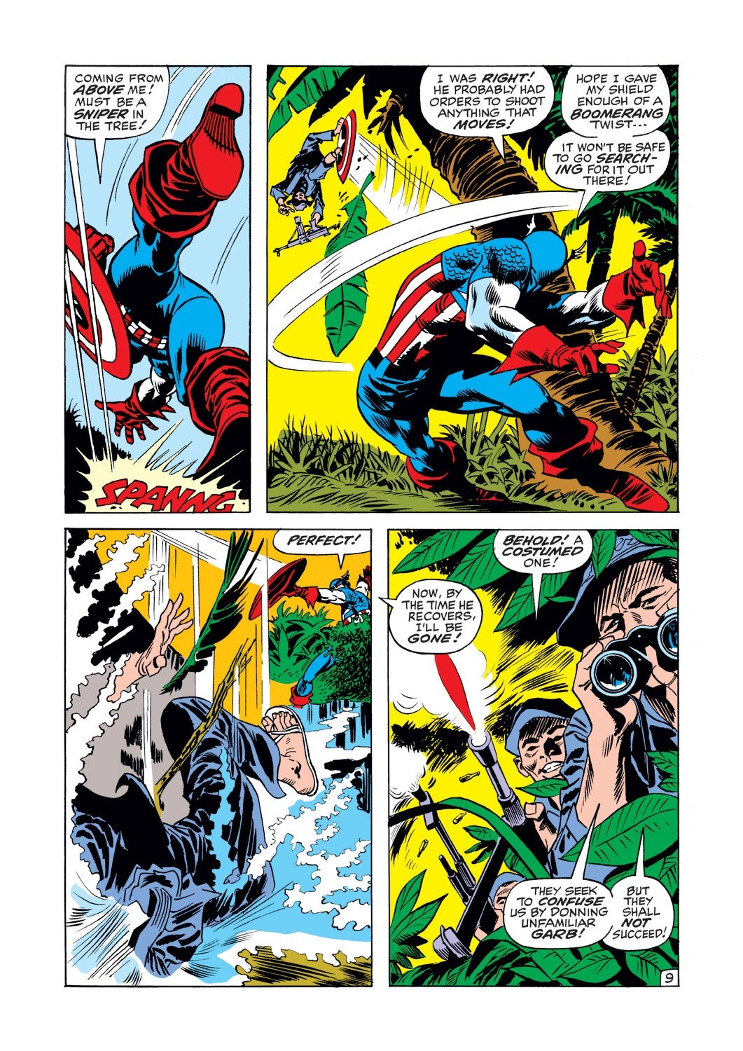 Read online Captain America (1968) comic -  Issue #125 - 10