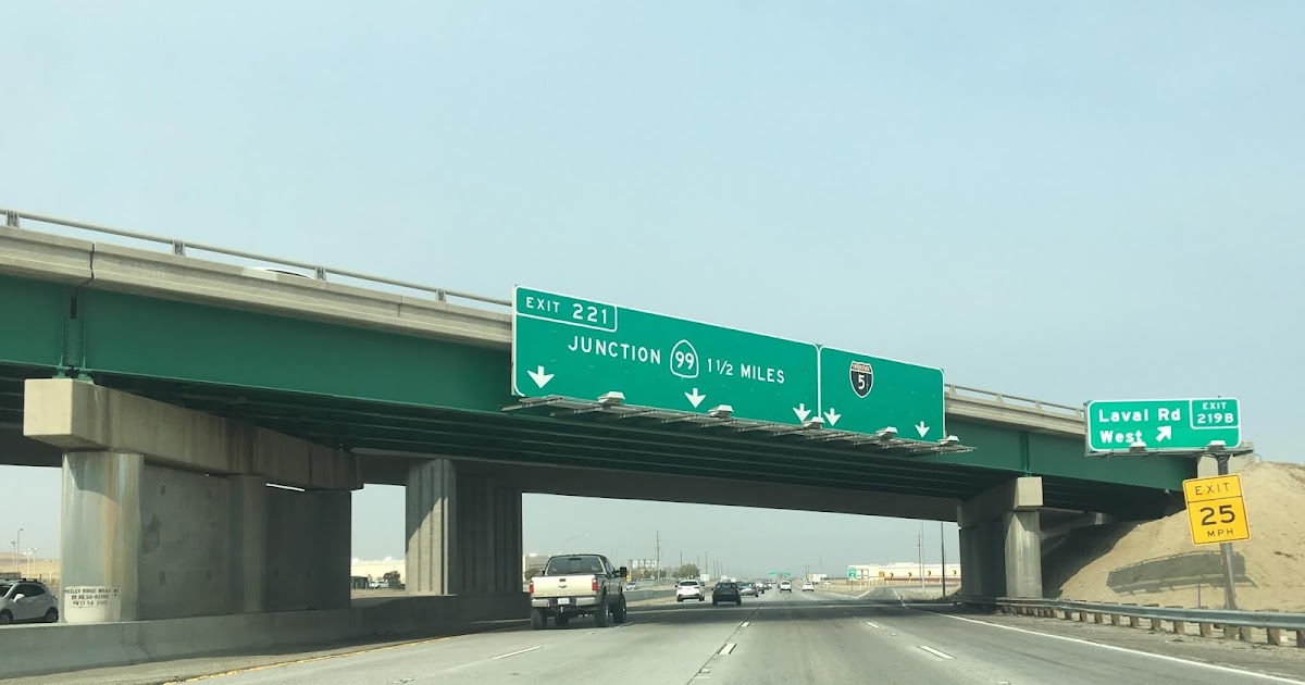 California State Route 99/Old US Route 99 Freeway Part 1; Interstate 5